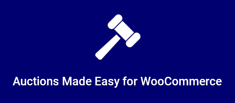 Auctions Made Easy for WooCommerce