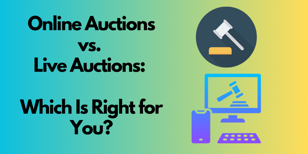 live auction vs online auction