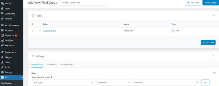 How to Add Custom Fields to WooCommerce Products